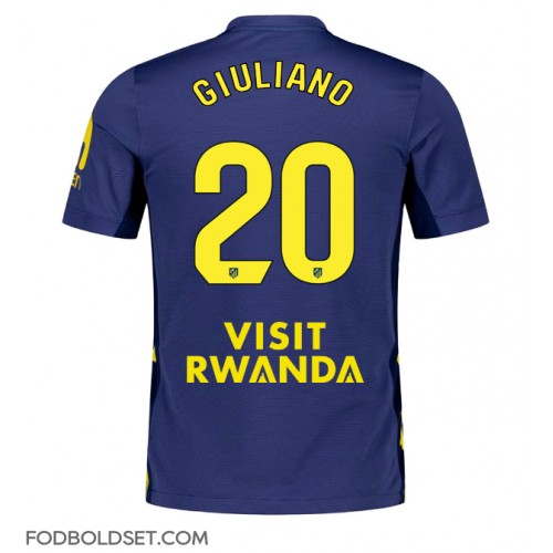 Atletico Madrid Giuliano Simeone #20 Udebanetrøje 2025-26 Kortærmet